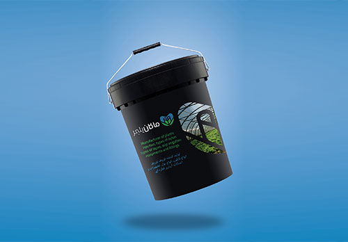 سطل 20 لیتری درب کلاژر دار